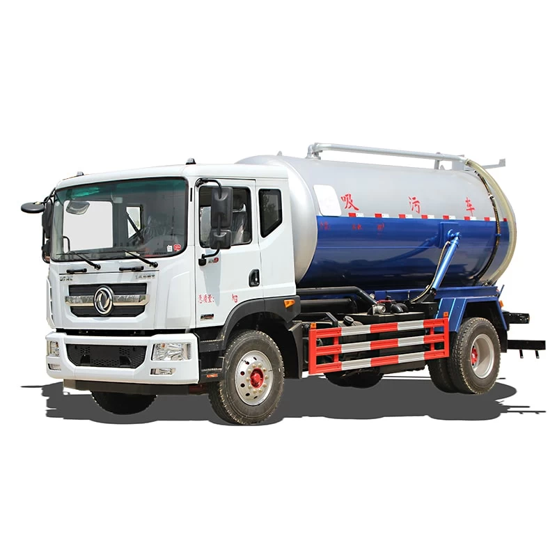 Dongfeng 4×2 12000L sewage suction truck Thumbnail