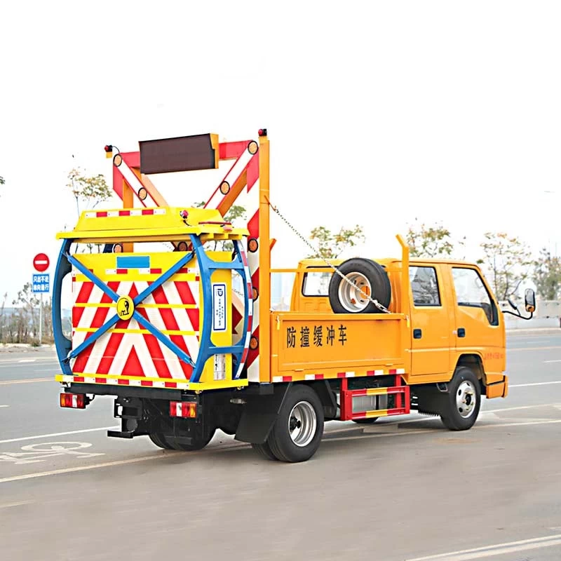 Chinese factory JMC 70K Anti Collision Buffer Trucks Oblique Back Plot

