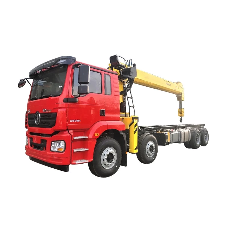 Shacman 8x4 16 Ton Hydraulic Boom Crane Truck Price Thumbnail
