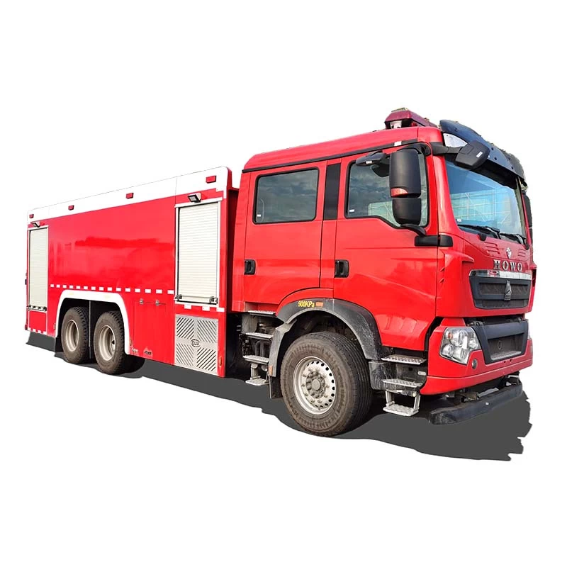 HOWO 16ton Water Foam Fire Truck fire fighting truck Thumbnail 