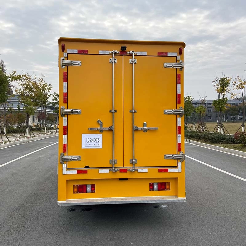 JMC 50 kw silent power supply truck Back Image