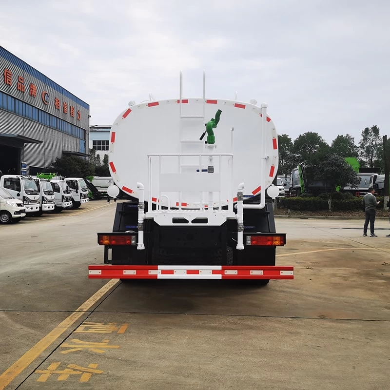 SHACMAN 6 * 4 water tank truck stainless steel water tank Back Image