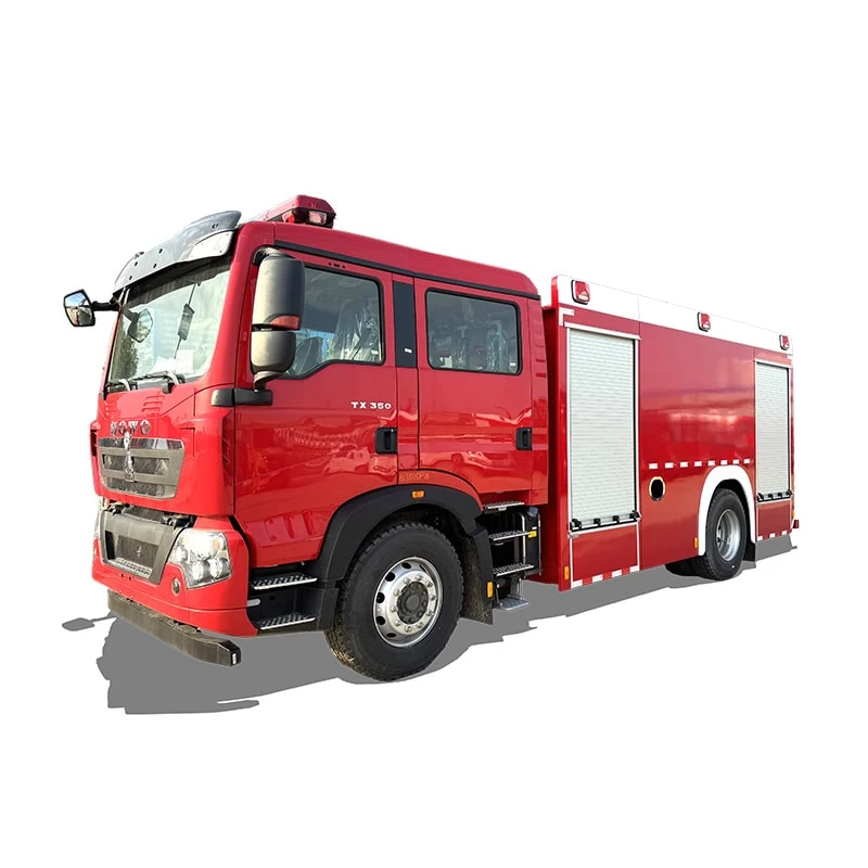 HOWO high quality 8cbm 4*2 foam fire fighting truck Thumbnail
