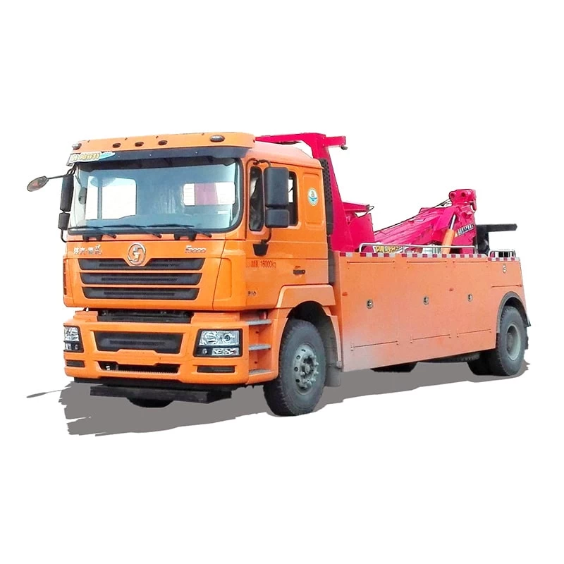 4*2 SHACMAN heavy duty road rescue wrecker truck Thumbnail
