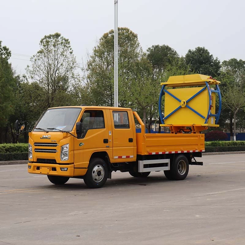 JMC 70km/h collision avoidance system Impact-proof truck Oblique Front View