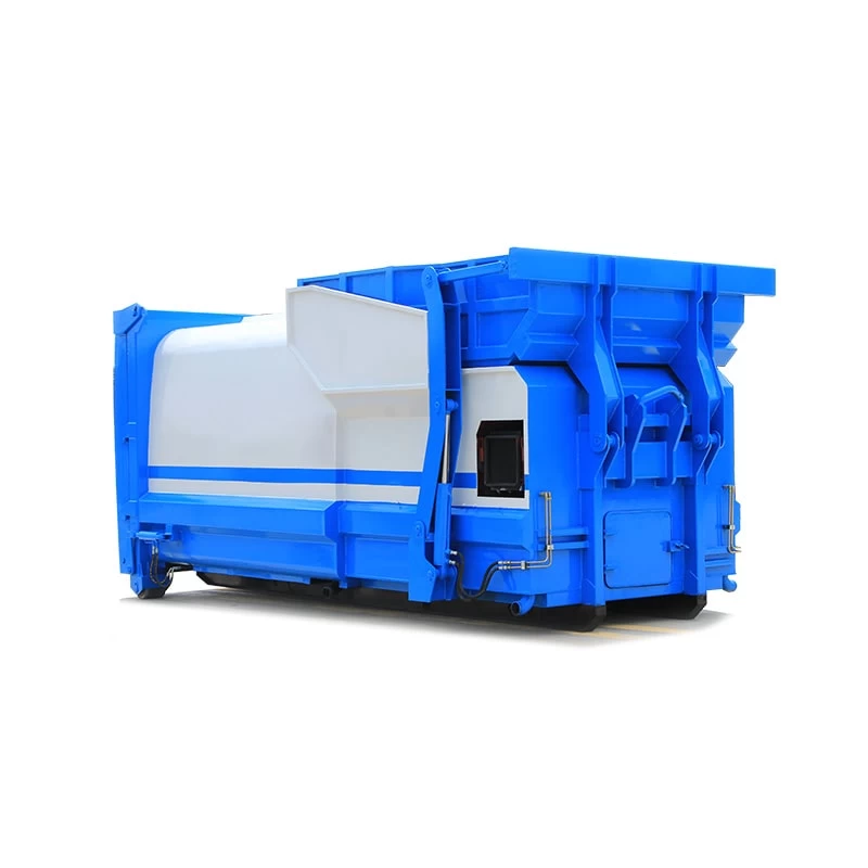 Dongfeng hook arm 12cbm compressed garbage station Thumbnail