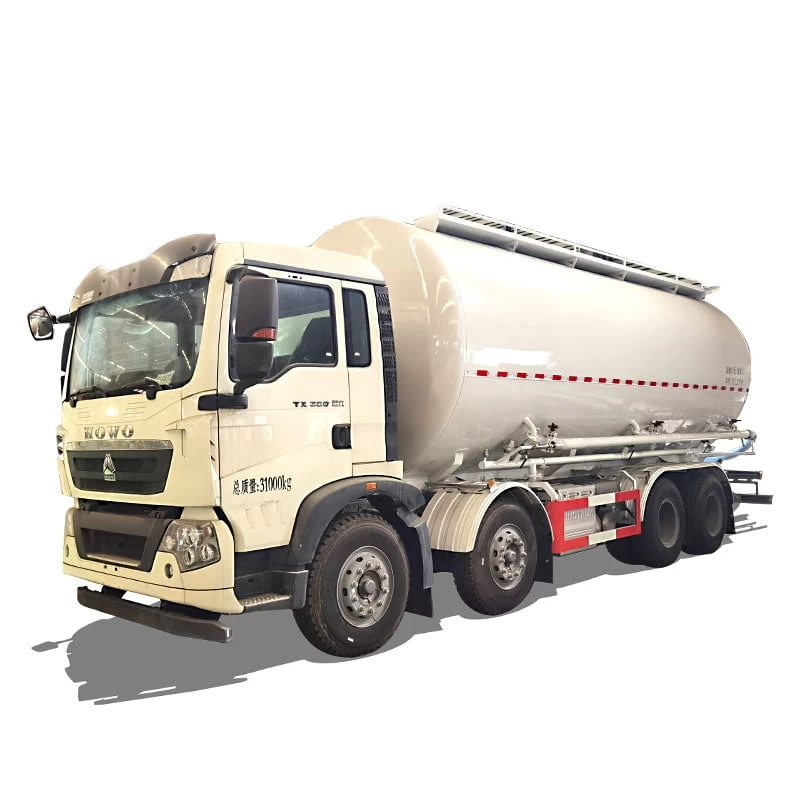 HOWO 28cbm corn Petroleum resin granule transport truck Thumbnail
