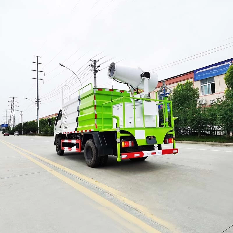 JMC 4*2 5tons spray truck sprinkler truck water tank truck Oblique Back Plot