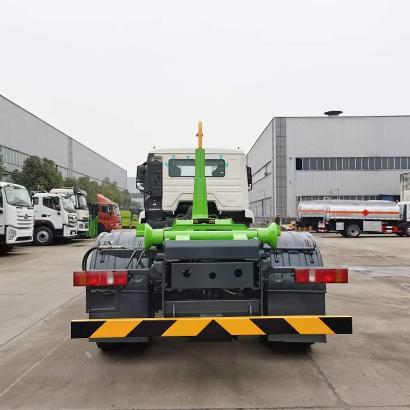 Howo 18 Ton Hook Lift Waste Collecting Garbage Truck Price
Back Image