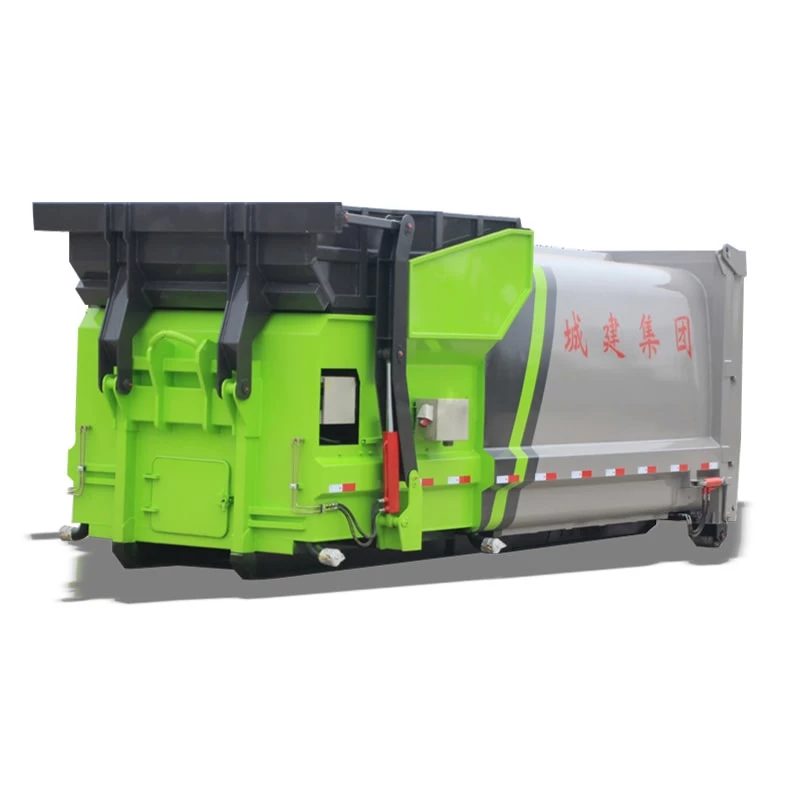 18cbm hook arm mobile compressed garbage station Thumbnail