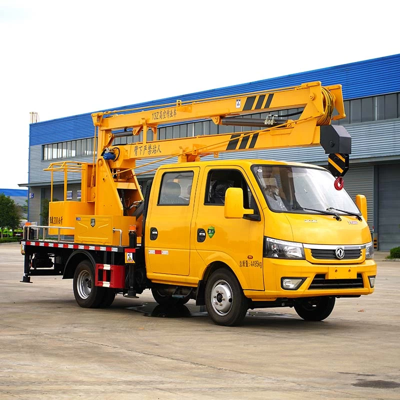 DongFeng 4x2 25m Aerial Working Platform truck Oblique Front View