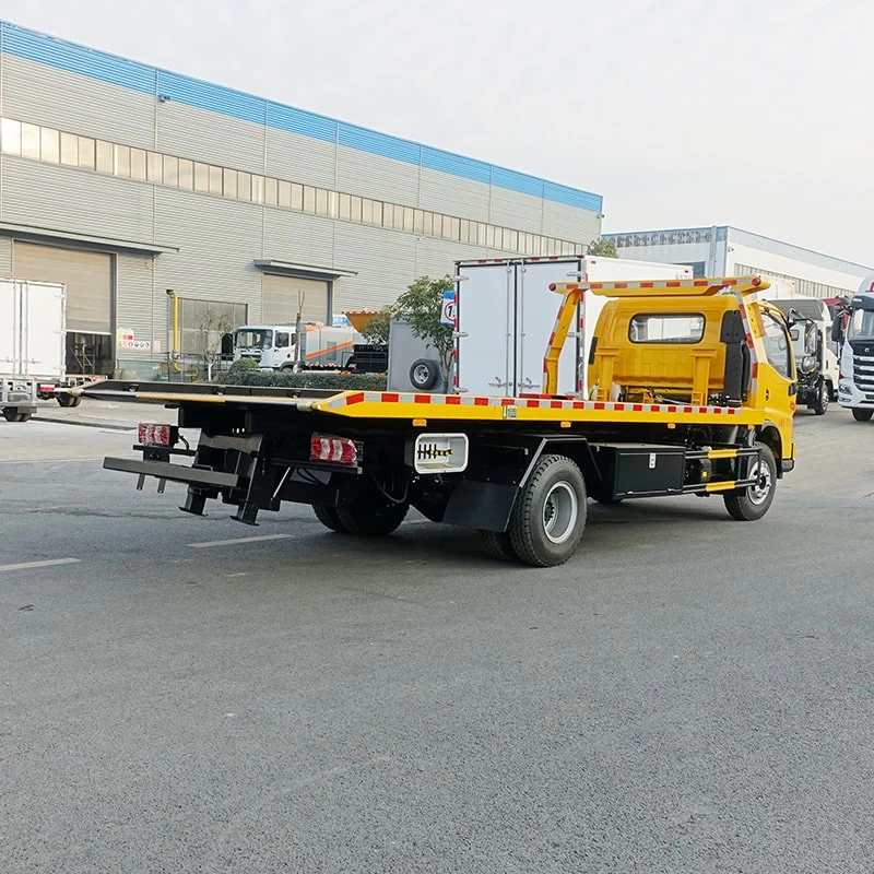 4*2 euro 2 3 4 5 crane wrecker JAC tow trucks wreckers Oblique Back Plot
