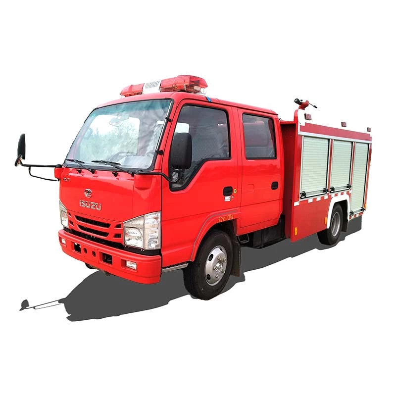 Isuzu 2000 Liters Water Foam Fire Fighting Truck Thumbnail
