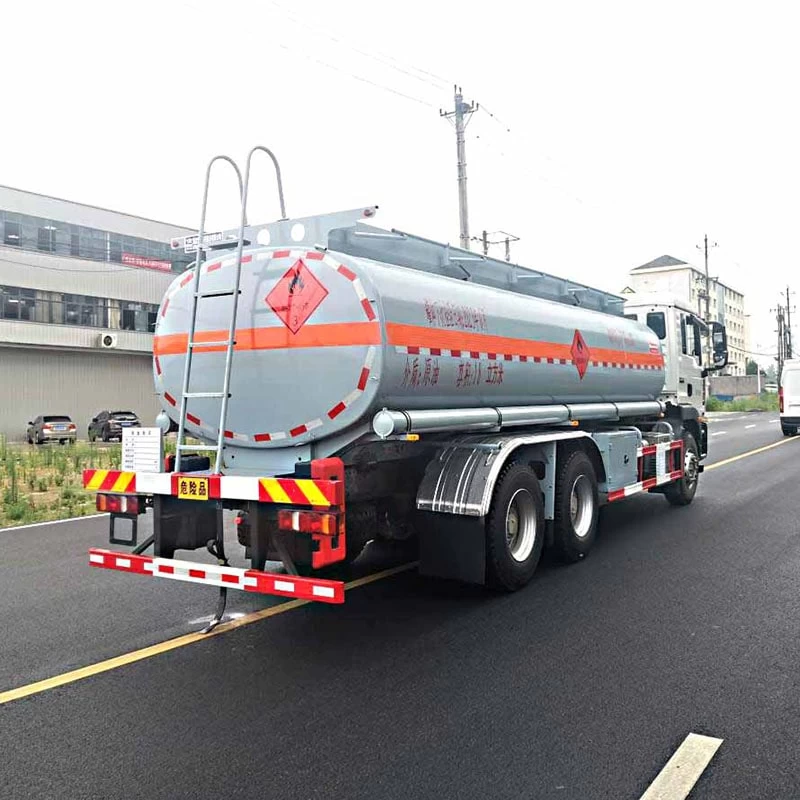 Sinotruk 18m3 kerosene flammable liquid transport truck Oblique Back Plot