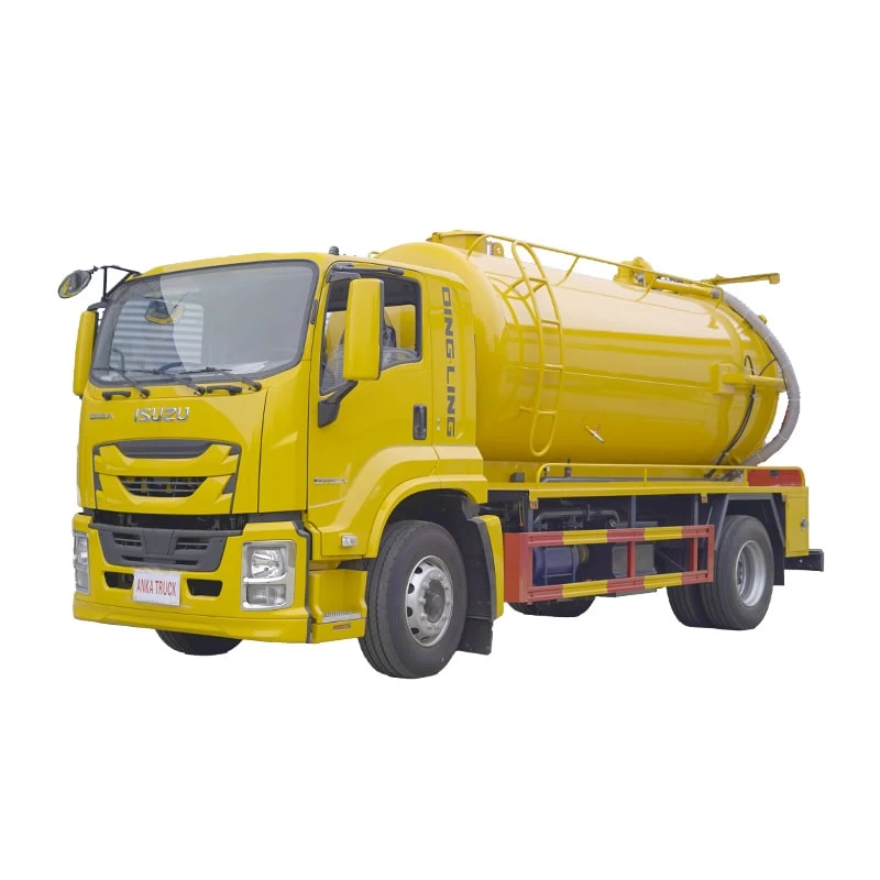 ISUZU 4×2 15m3 Sewage Cleaning and Suction Truck for SaleThumbnail
