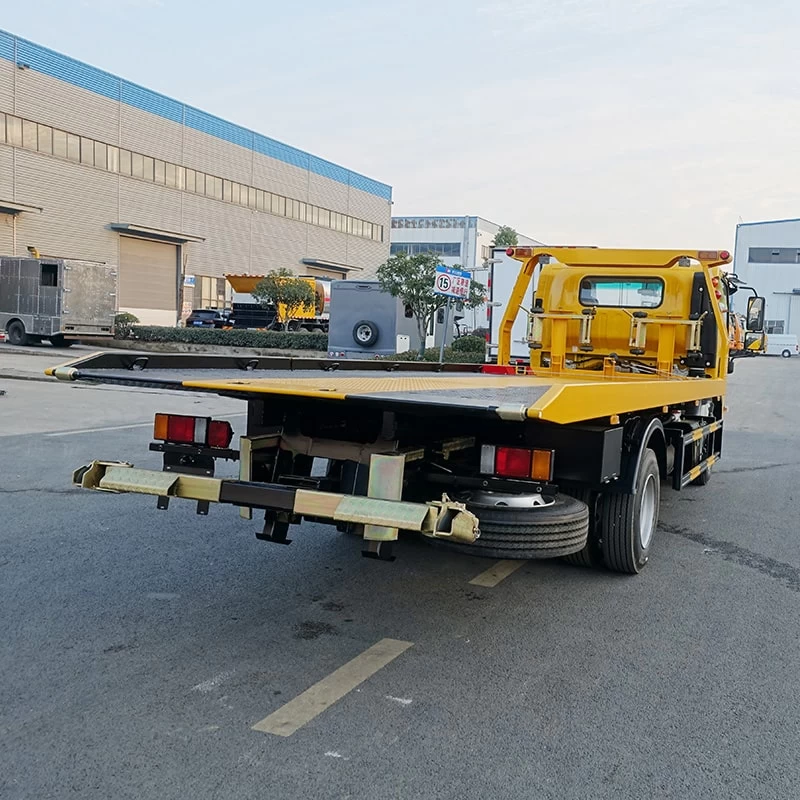 ISUZU 4*2 5 ton japanese wrecker truck tow trucks wreckers Oblique Back Plot