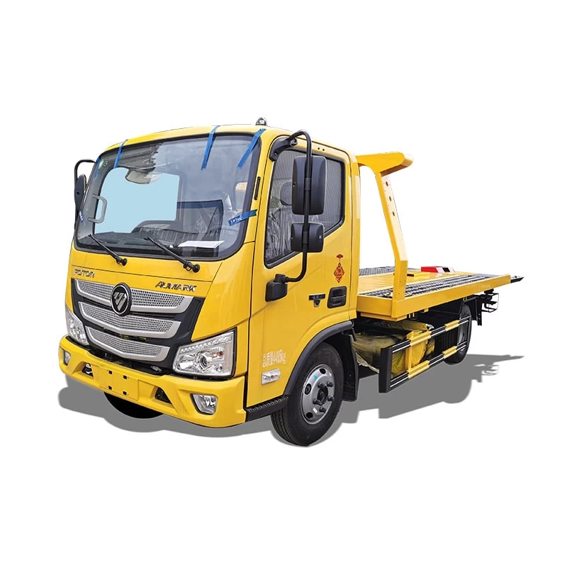 Foton 4x2 hydraulic wrecker tow road recovery truck Thumbnail