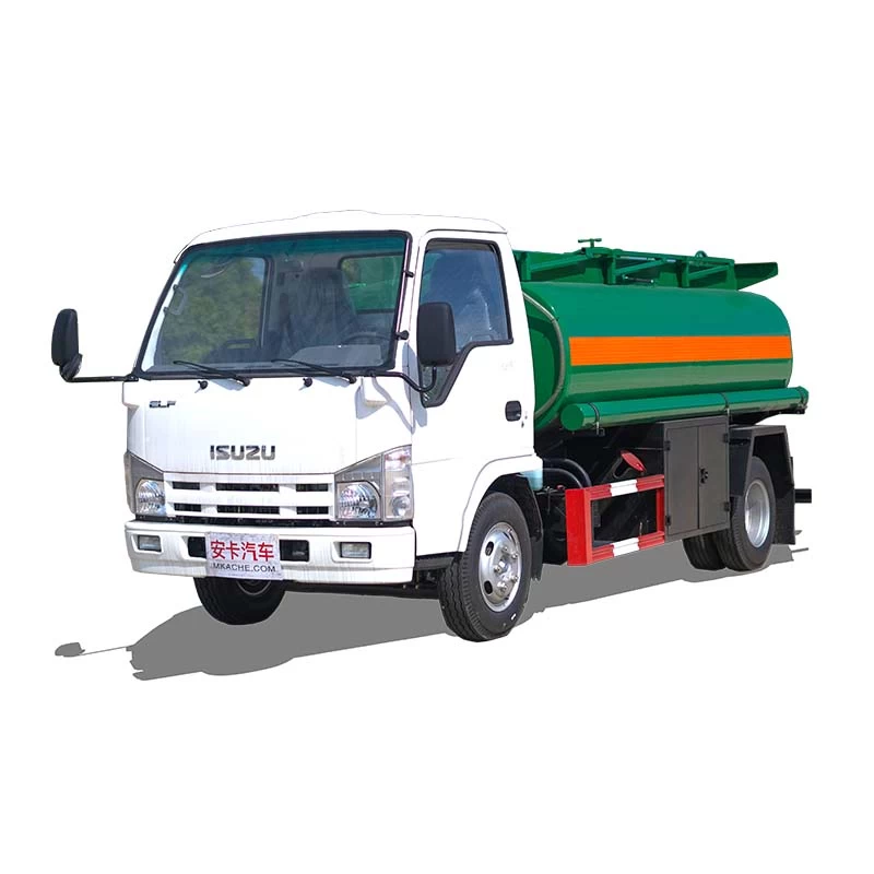 ISUZU 5000 liters fuel oil diesel tanker truck Thumbnail 