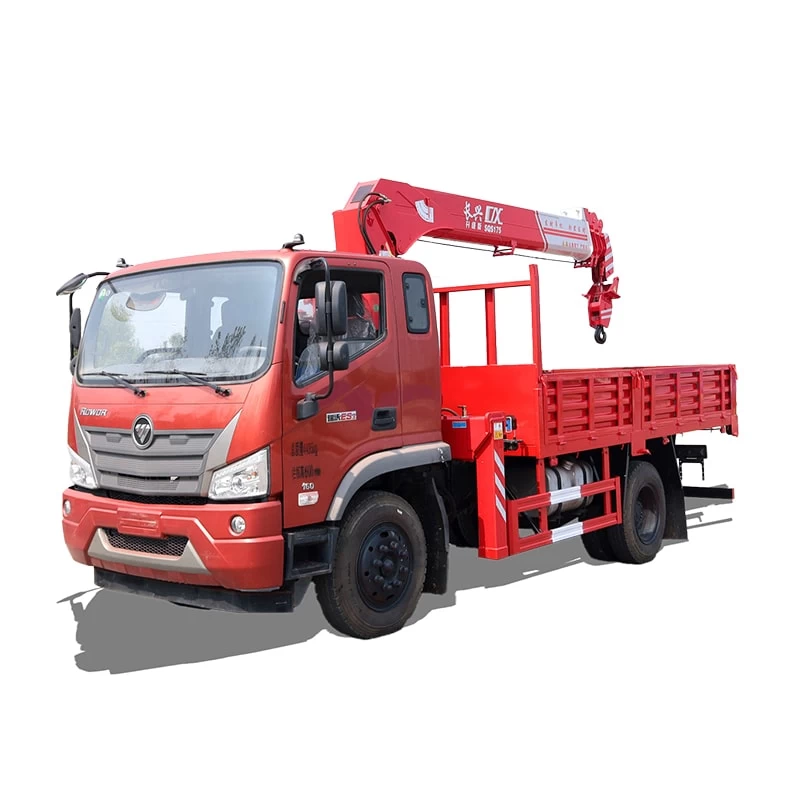 FOTON 4*2 straight arm hydraulic truck mounted crane Thumbnail 