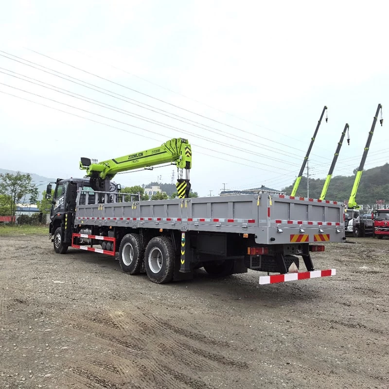 Howo 6x4 14 Ton Truck-mounted telescopic cranes for Price
Oblique Back Plot