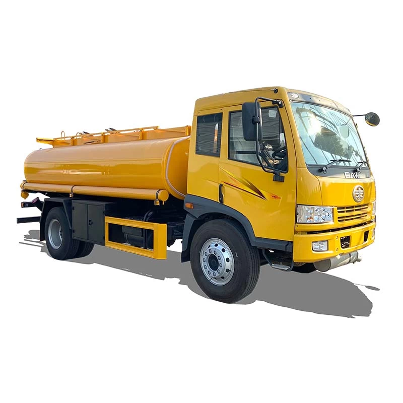 FAW 4x2 aluminum 12000 liters fuel tank truck Thumbnail