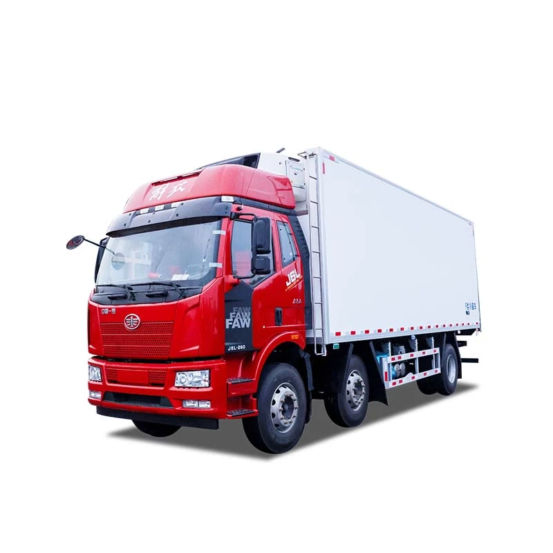 Faw 45m3 15 ton refrigerated van truck for meat Transport Thumbnail
