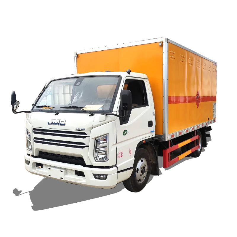 JMC 4*2 dangerous goods explosive transporting truck Thumbnail