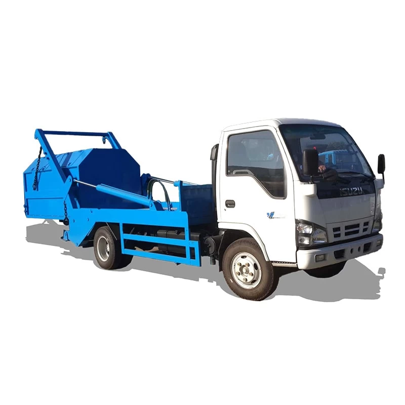 New or Used ISUZU 5 CBM Skip Loader Waste Garbage Truck Thumbnail
