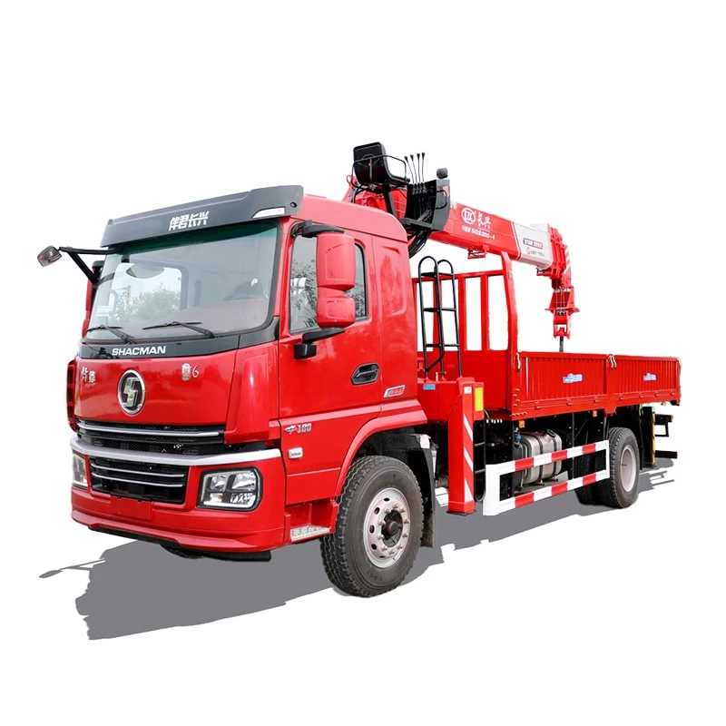 SHACMAN 20 meter straight arm truck mounted crane Thumbnail