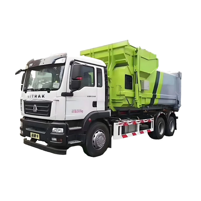 Sinotruk 25 Ton Hydraulic Arm Garbage Collection Truck Thumbnail
