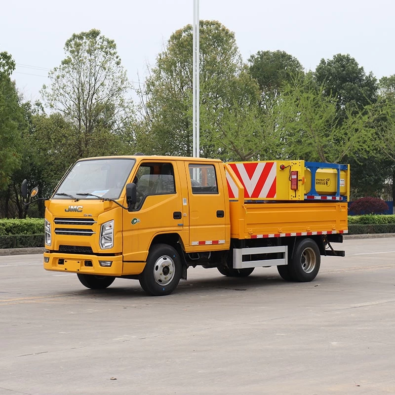 JMC 70km/h anti crash buffer truck Oblique Front View