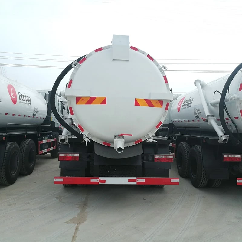 JAC 6x4 22CBM Vacuum Pump Suction Tnaker Truck for Sale Back Image
