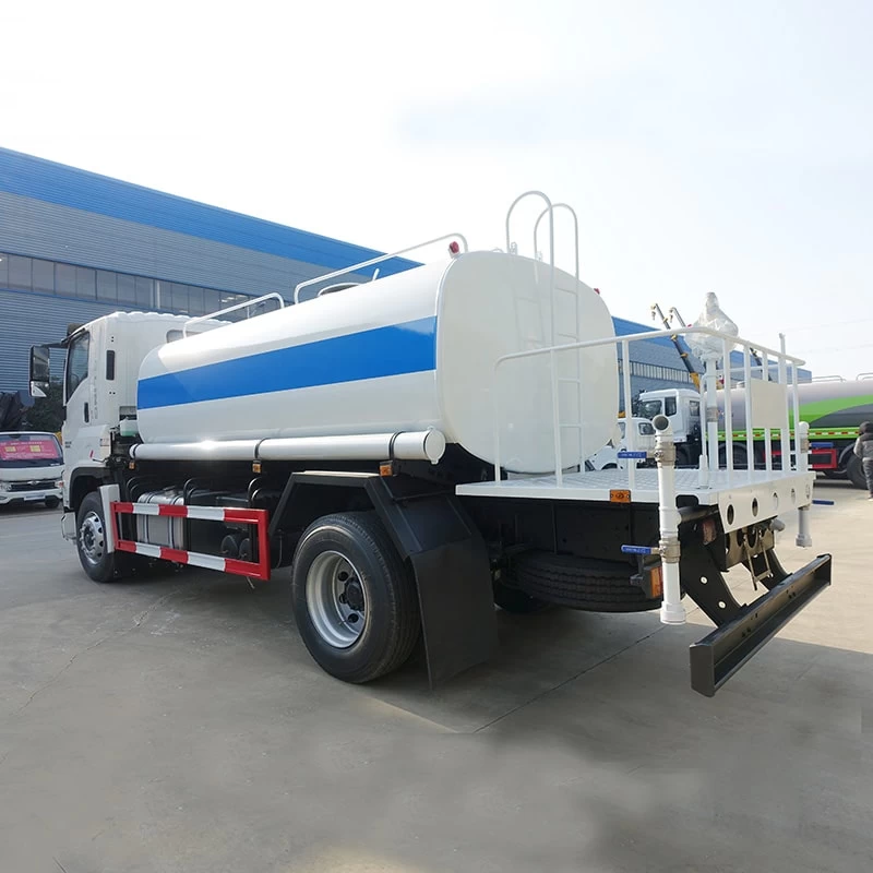 Japan 4*2 Water Spray Bowser Tanker isuzu water tank truck
Oblique Back Plot