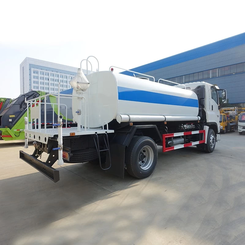 Japan 4*2 Water Spray Bowser Tanker isuzu water tank truck
Oblique Back Plot