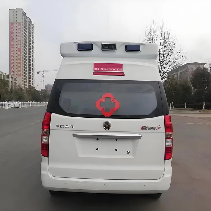 Hot Sale Emergency Ambulance Rescue Van Truck Price Front View
