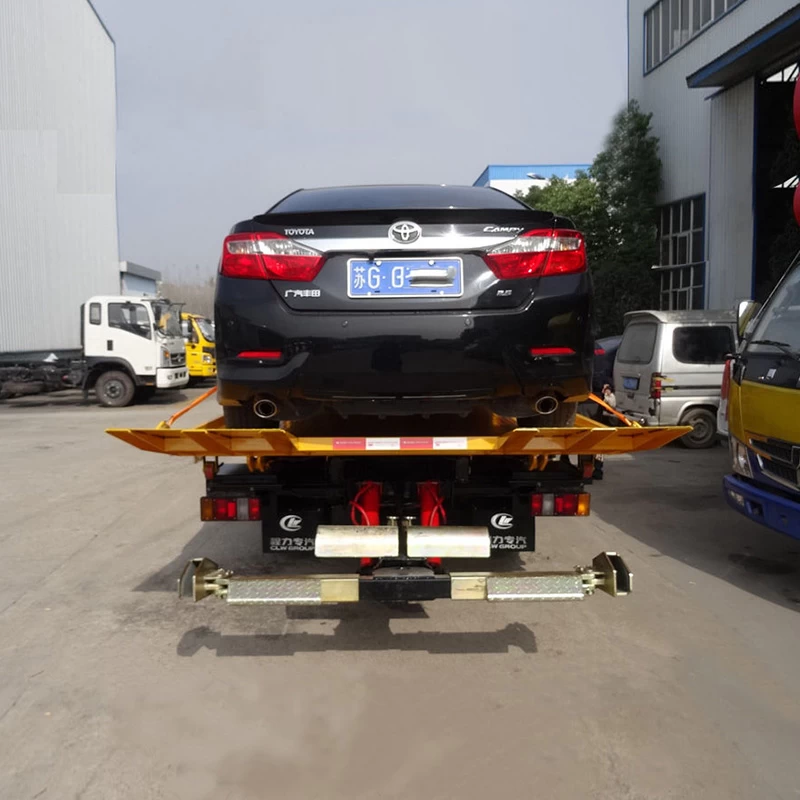 JMC 4x2 hydraulic wrecker tow truck road recovery truck Back Image