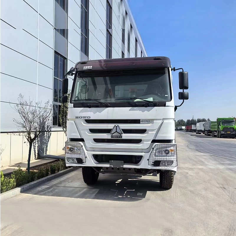 Brand new 6*4 10 wheel factory outlet used howo dump truck Front View
