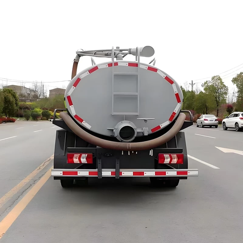 Shacman Fecal Septic Suction Truck 12000L for Sale Back Image
