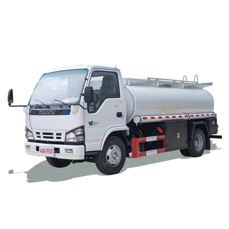 ISUZU 5000L fuel tank truck Detailed Diagram