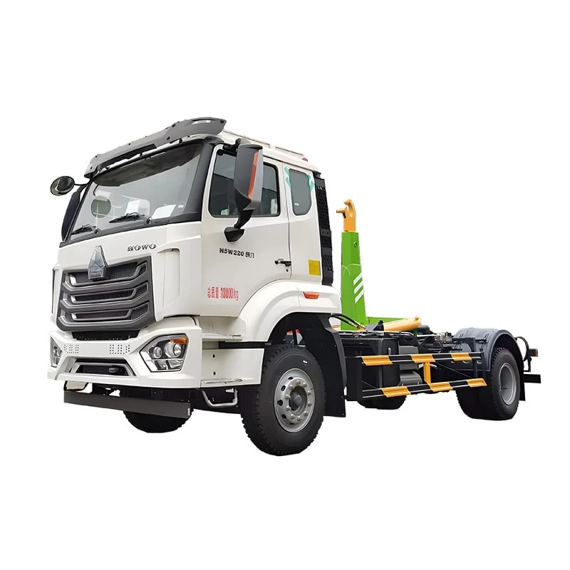 Howo 18 Ton Hook Lift Waste Collecting Garbage Truck PriceThumbnail
