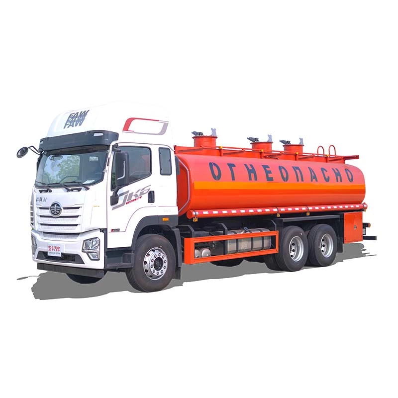 Faw 25000L aluminum alloy fuel tanker truck Thumbnail