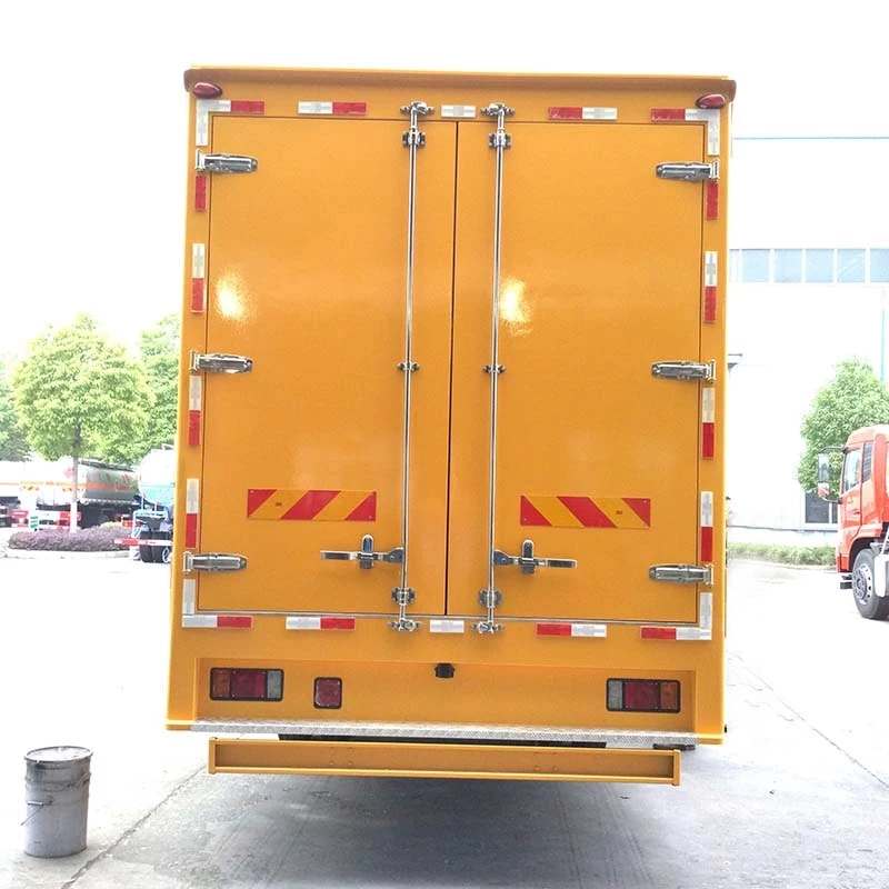 Isuzu 150KW rescue vehicle Power Supply Truck Back Image
