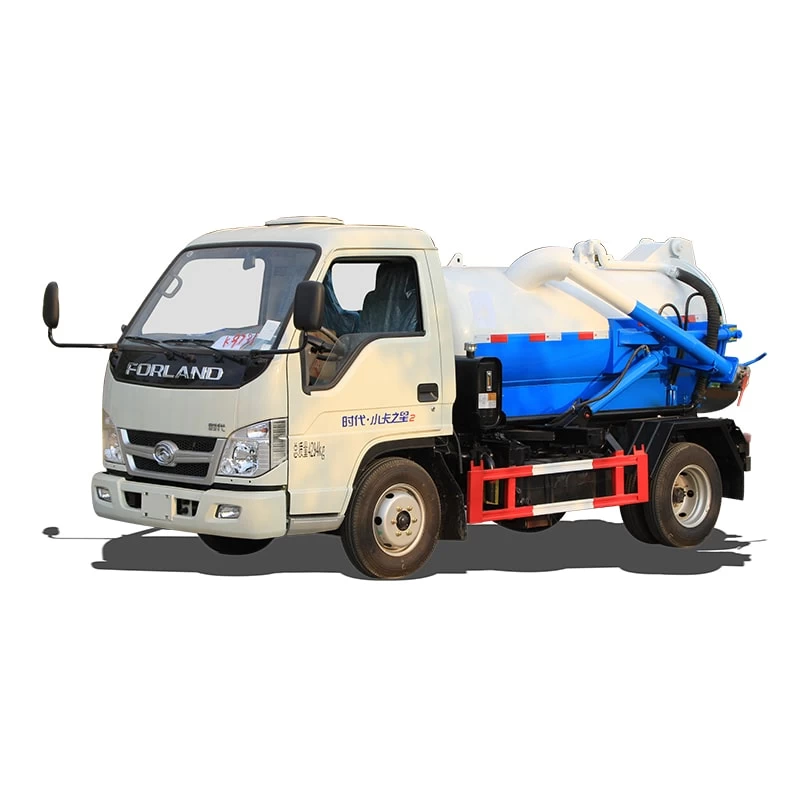 FOTON 4*2 2000L 4*2 wastewater sewage suction trucks Thumbnail 