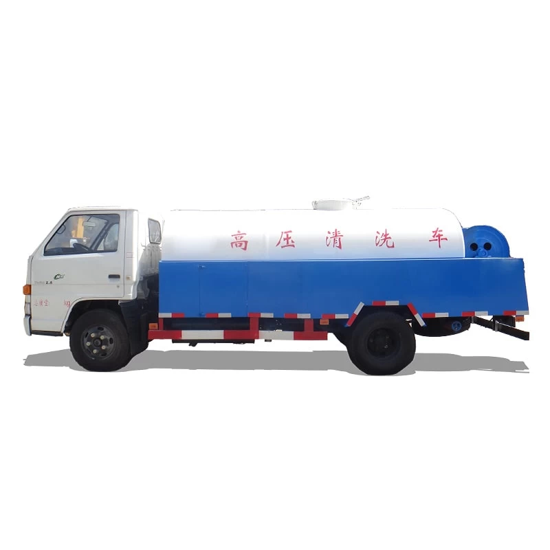 JMC 4*2 6cbm high pressure vacuum truck sewage suction Thumbnail
