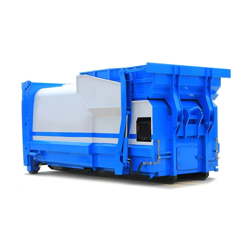 10 cbm cummins engine detachable garbage truck Thumbnail