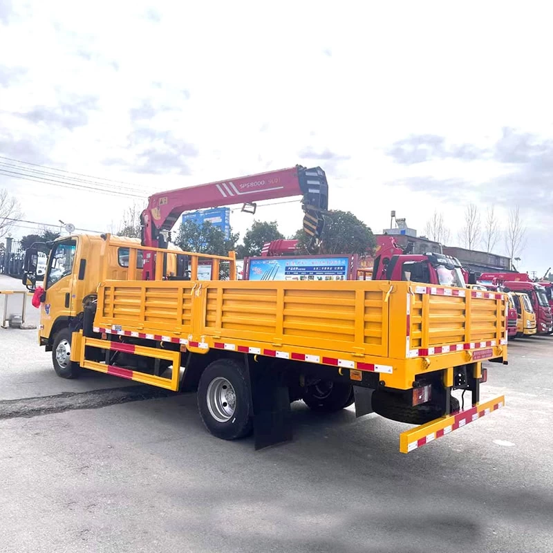Japan Brand Isuzu 3 Ton 5 Ton 10 Ton Truck Mounted Crane
Oblique Back Plot