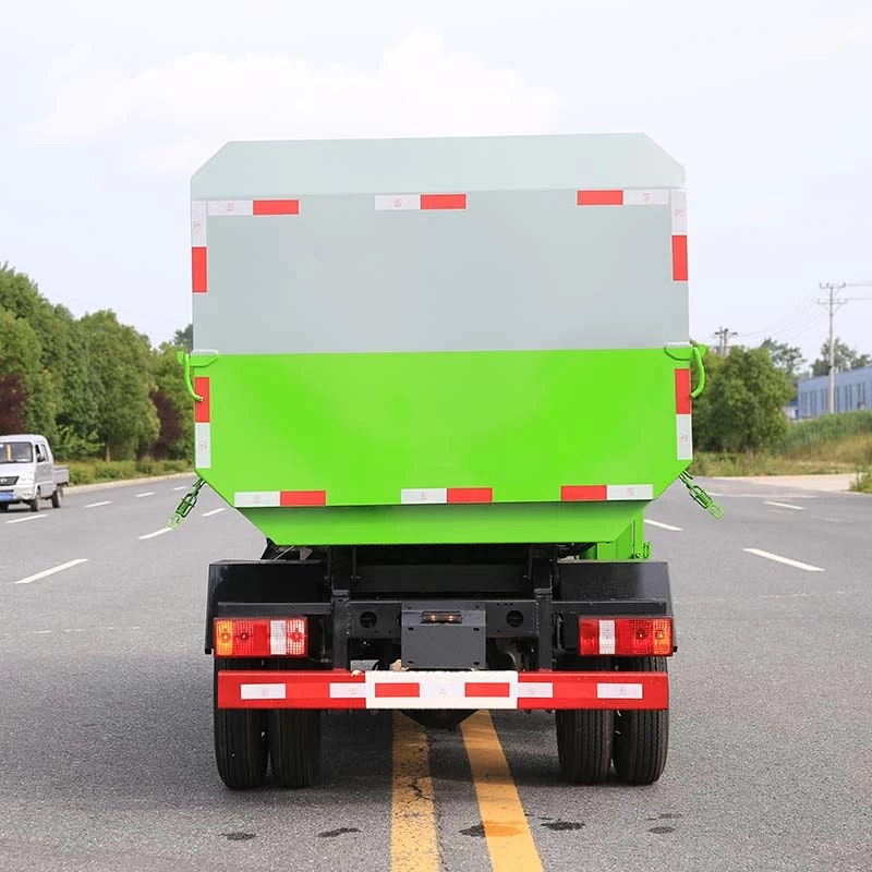 FOTON high quality automated side loader garbage truck Back Image