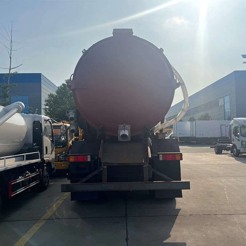 New or Used Shacman 6x4 18CBM Sewage Suction Truck Heavy Back Image
