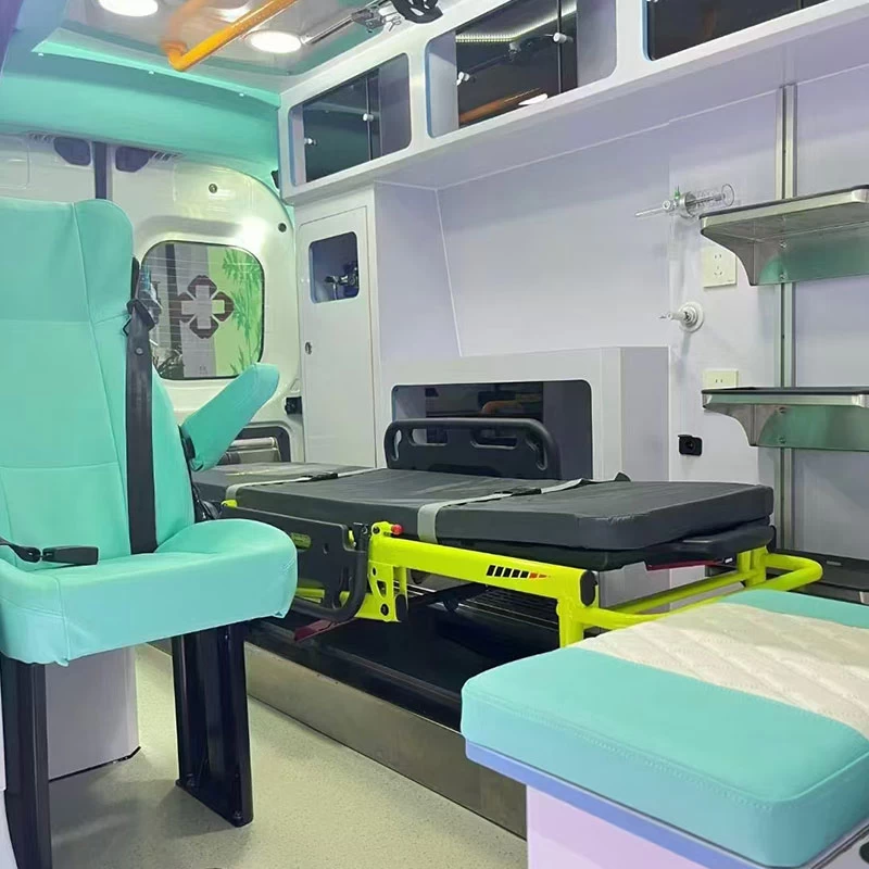 Export Iveco Electric Monitoring Ambulance for Sale Interior