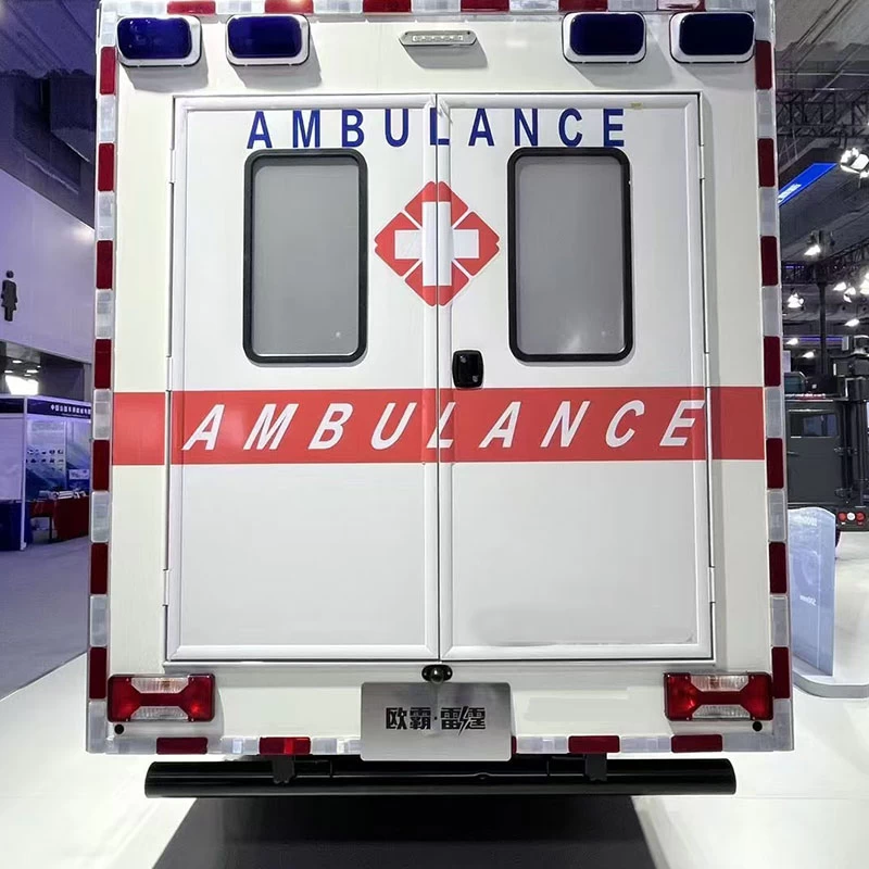 Iveco 4x4 All Wheels Drive Emergency Ambulance Vehicle Back Image